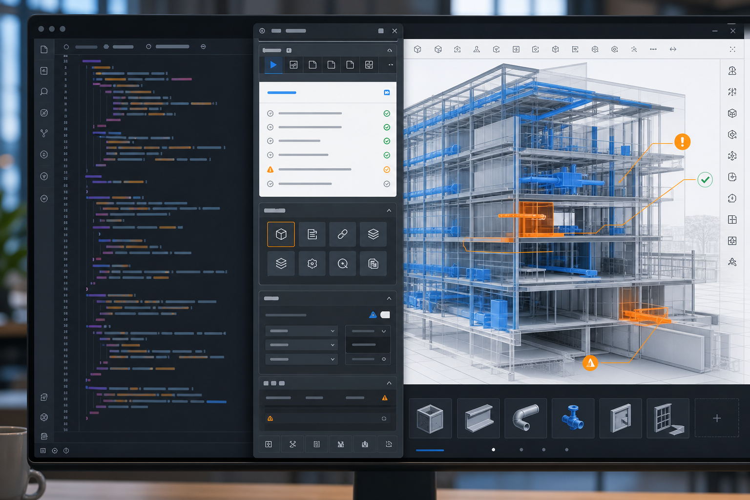 客製 Revit Navisworks 插件開發示意圖